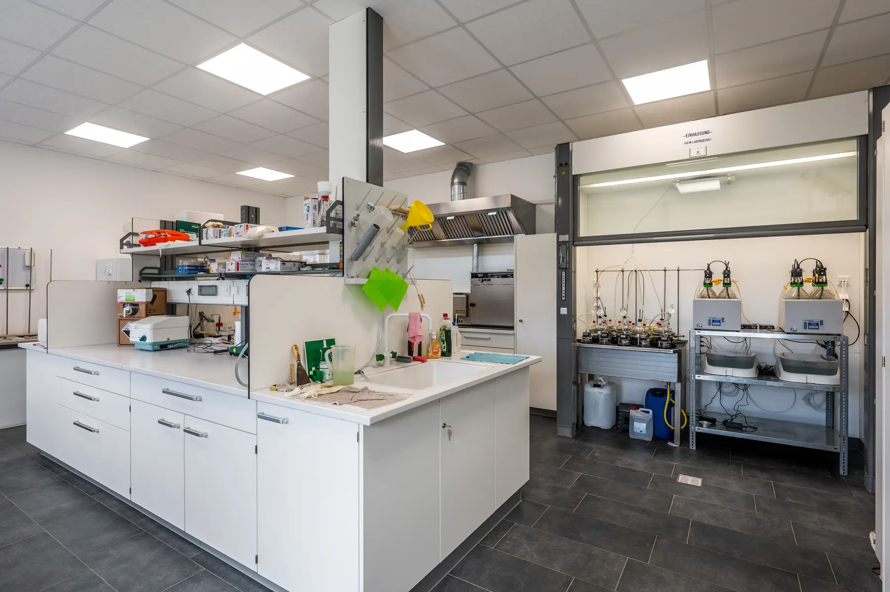 PlanET in-house biological laboratory